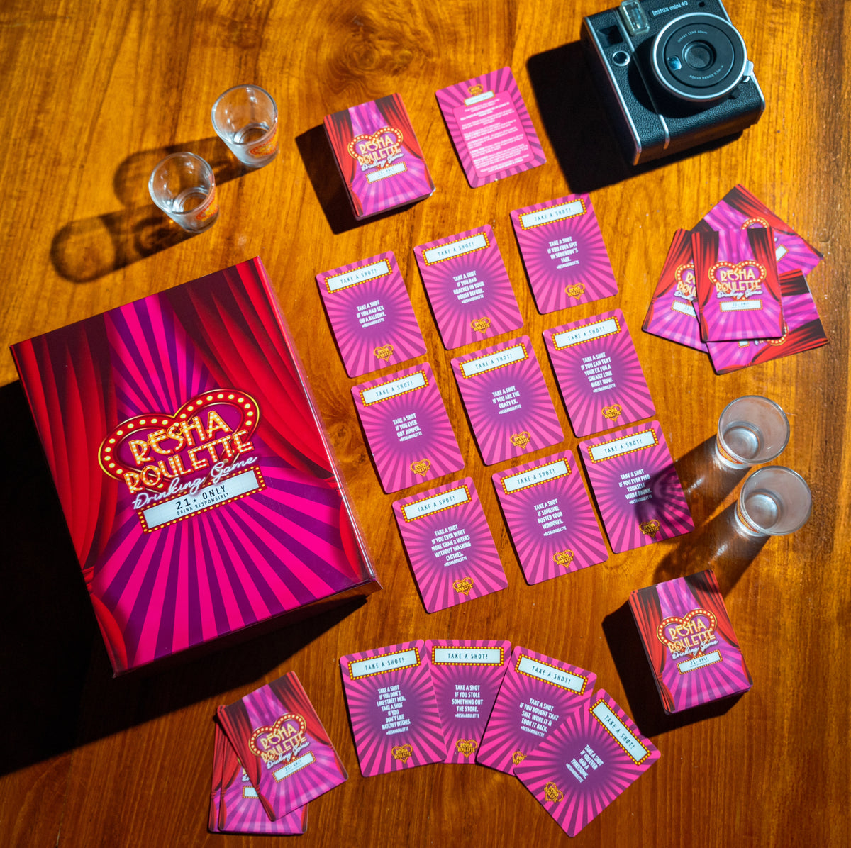 Resha Roulette Card Game For Girls Night Out – Caresha Please LLC